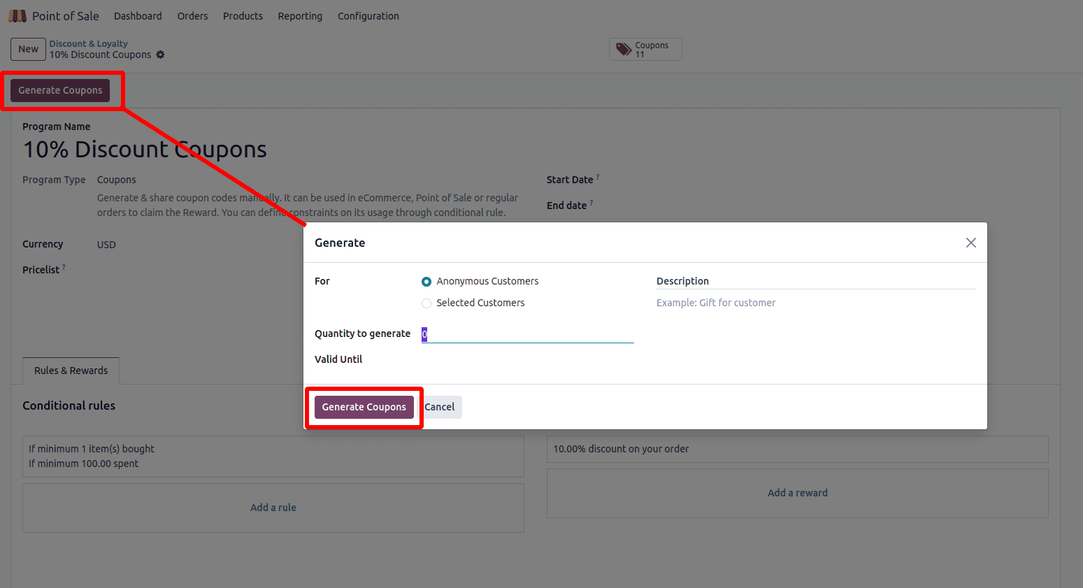 How Discounts, Promotions & Loyalty Can Be Used in Odoo 18 POS-cybrosys