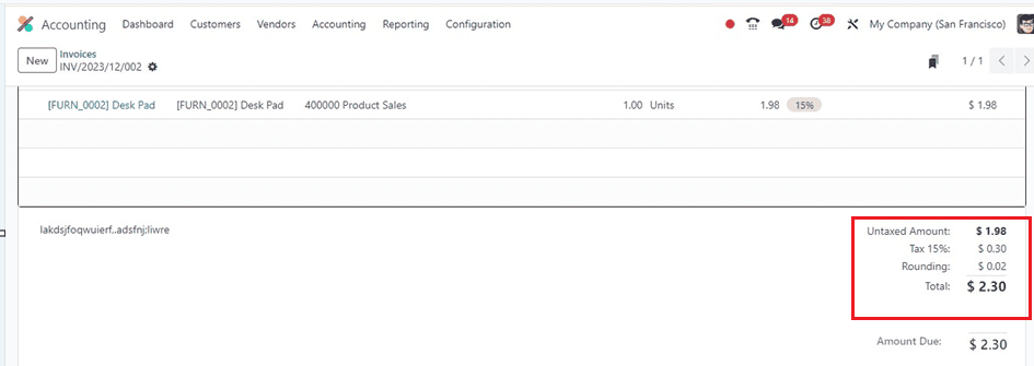 How Does Cash Rounding Apply to Cash Payments in Odoo 17-cybrosys