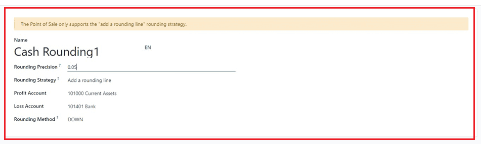 How Does Cash Rounding Apply to Cash Payments in Odoo 17-cybrosys