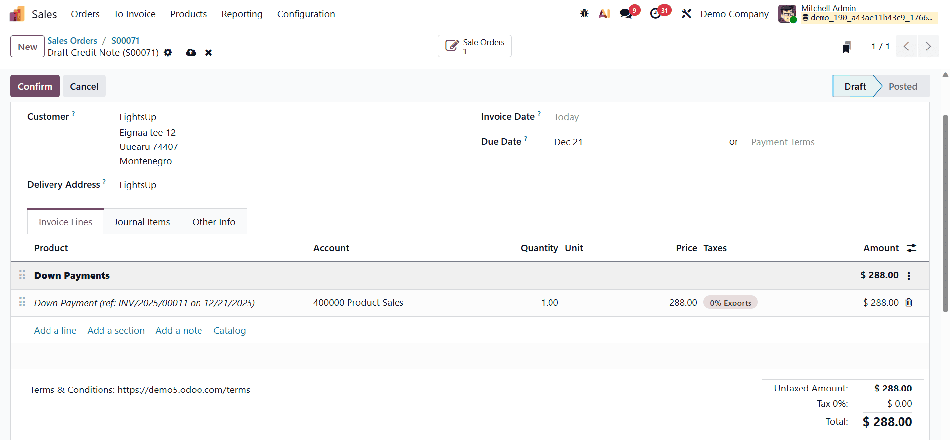 How Down Payment Features in Odoo 19 Simplify and Accelerate Sales