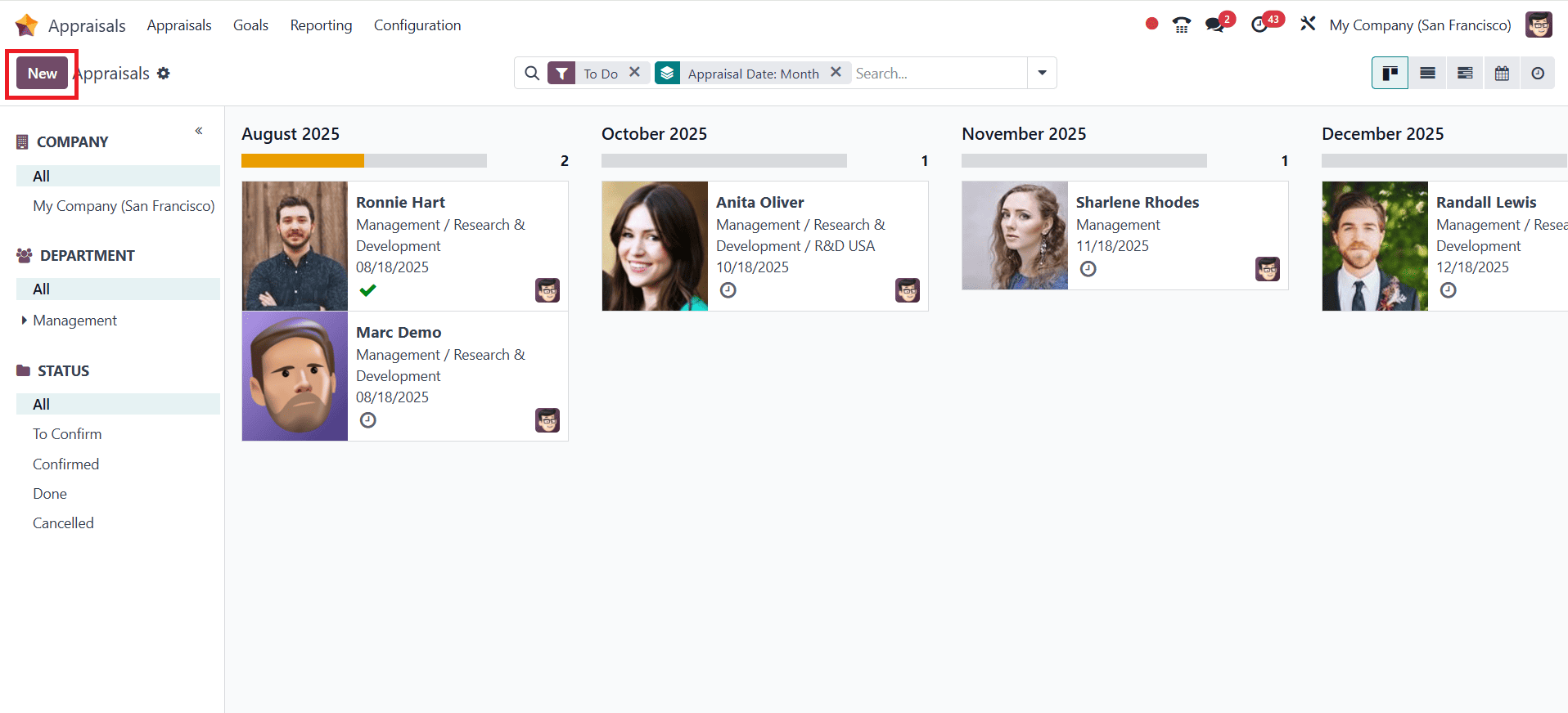 How Employee Appraisals Can Be Done With Odoo 18-cybrosys