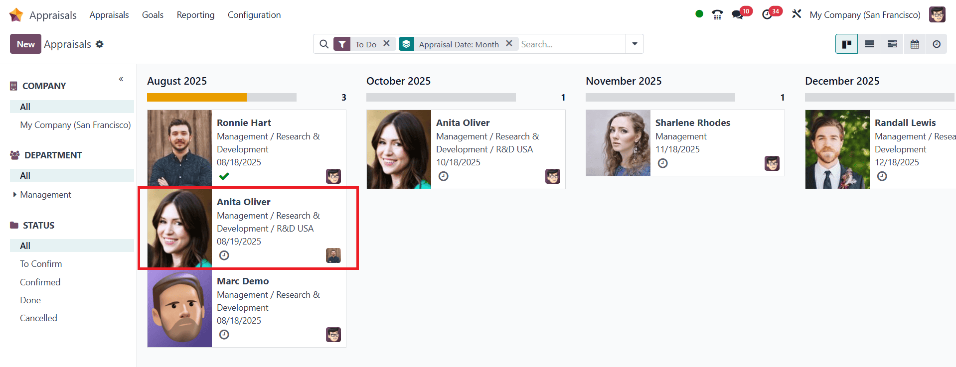 How Employee Appraisals Can Be Done With Odoo 18-cybrosys