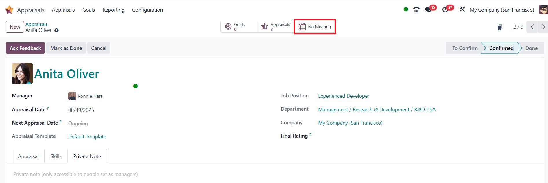 How Employee Appraisals Can Be Done With Odoo 18-cybrosys
