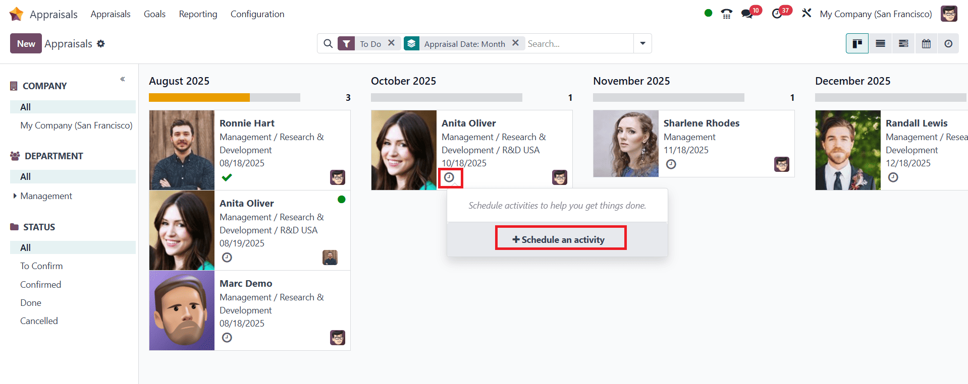 How Employee Appraisals Can Be Done With Odoo 18-cybrosys
