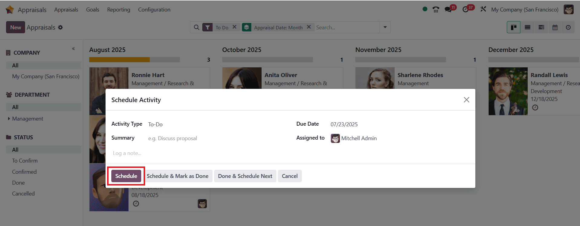 How Employee Appraisals Can Be Done With Odoo 18-cybrosys