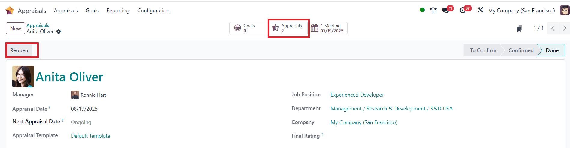 How Employee Appraisals Can Be Done With Odoo 18-cybrosys