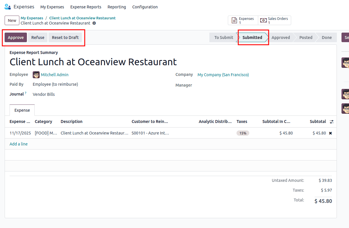 How Employee can Report his Expenses in Odoo 18-cybrosys