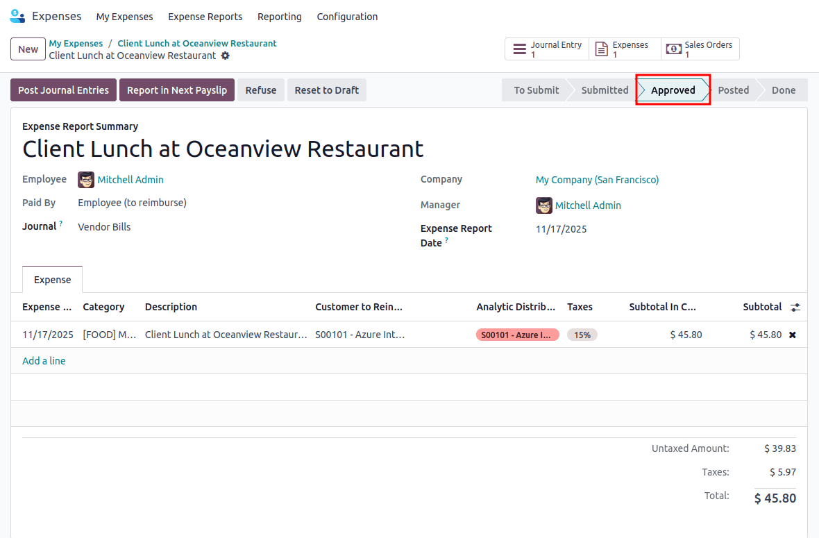 How Employee can Report his Expenses in Odoo 18-cybrosys