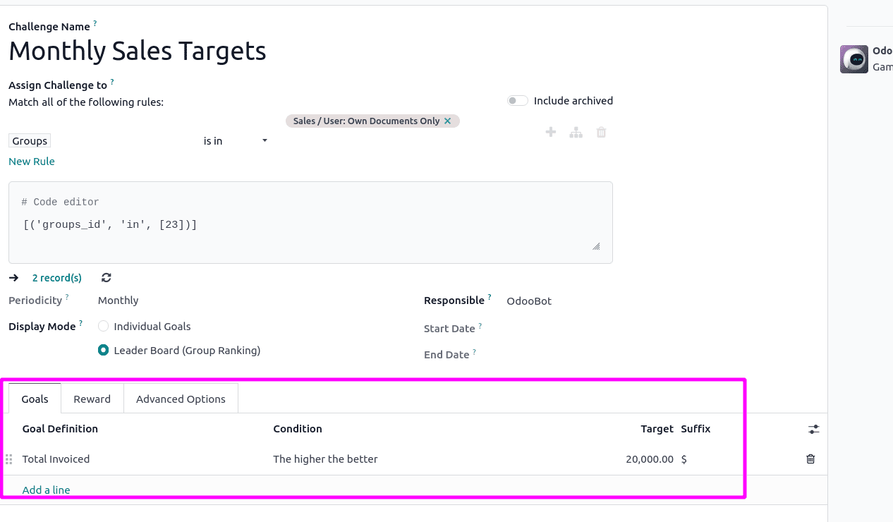 How Employee Challenges are Handled in Odoo 18-cybrosys