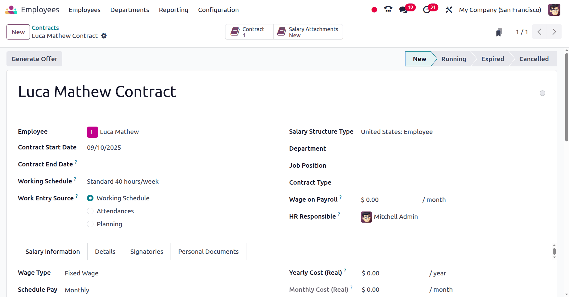 How Employee Data can be Managed in Odoo 18-cybrosys