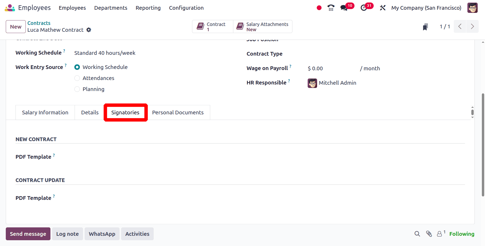How Employee Data can be Managed in Odoo 18-cybrosys