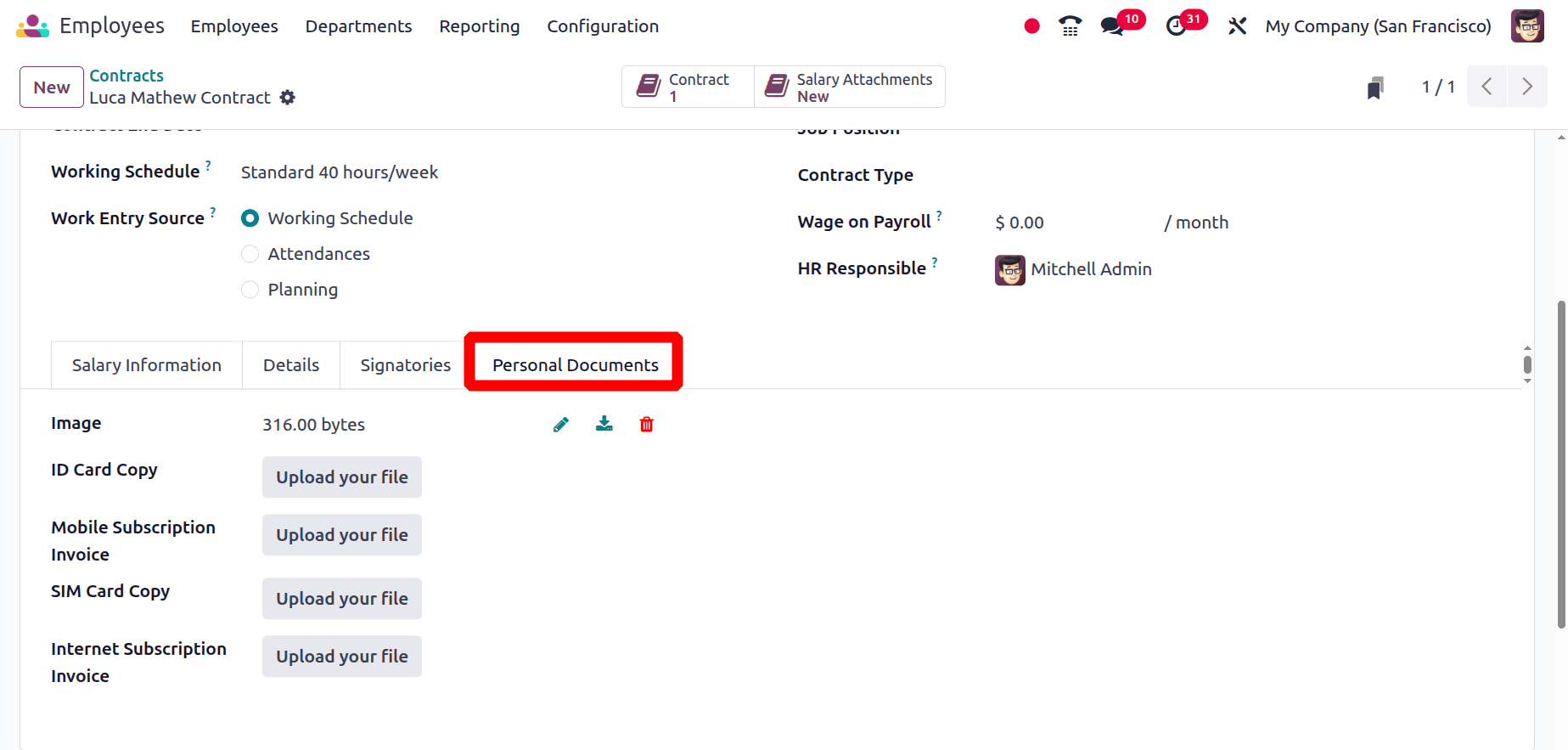 How Employee Data can be Managed in Odoo 18-cybrosys