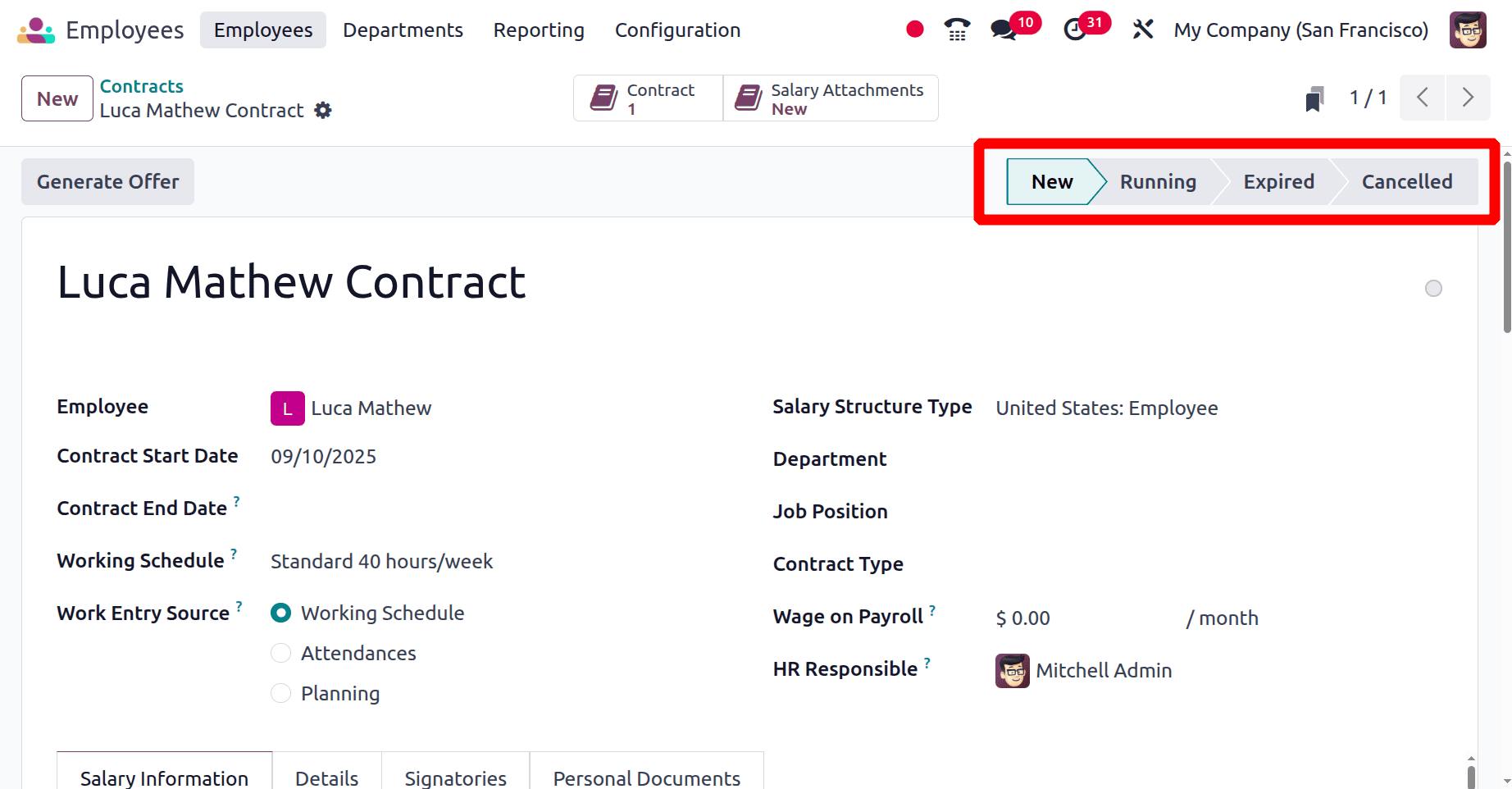 How Employee Data can be Managed in Odoo 18-cybrosys