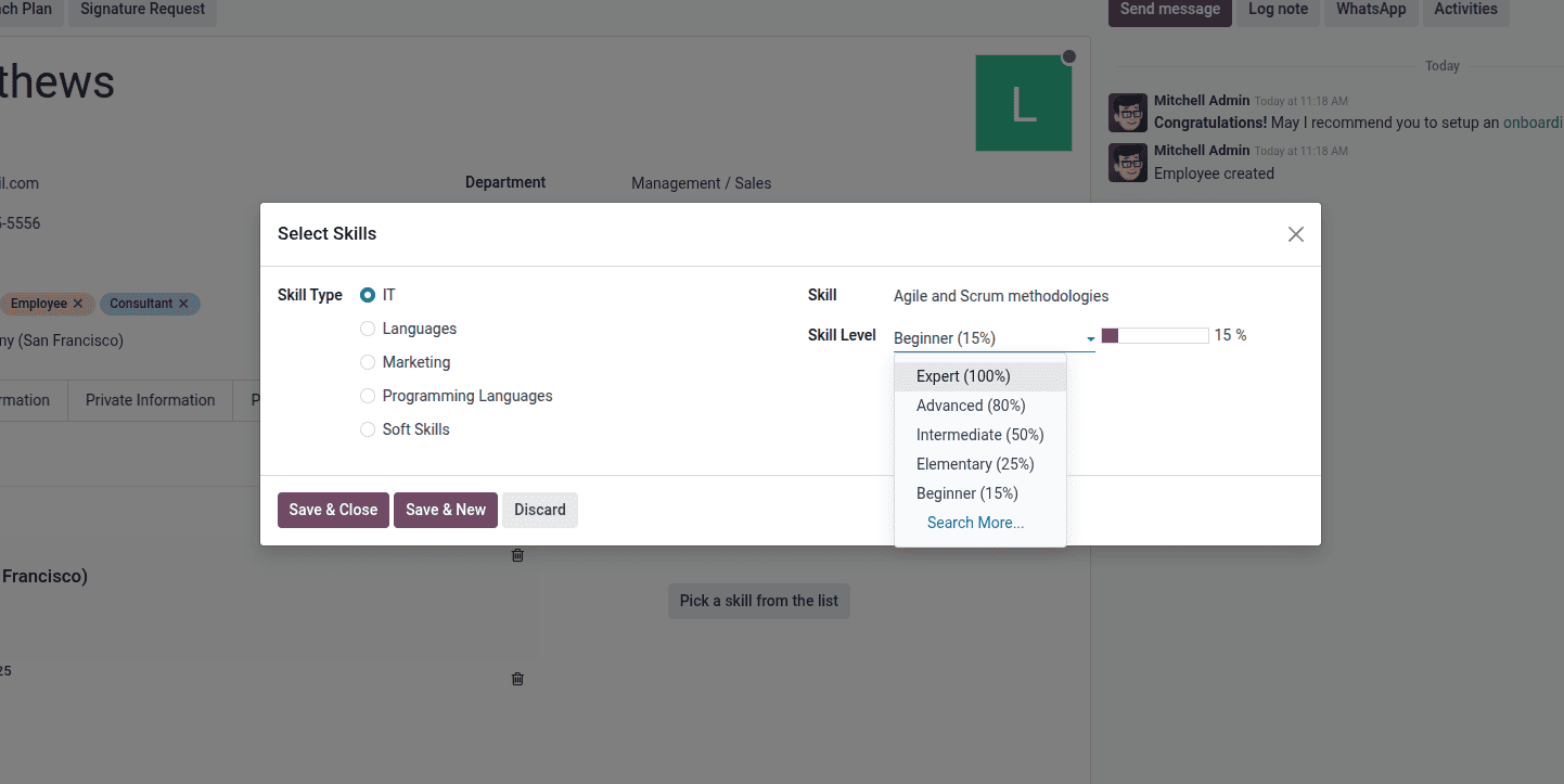 How Employee Data can be Managed in Odoo 18-cybrosys