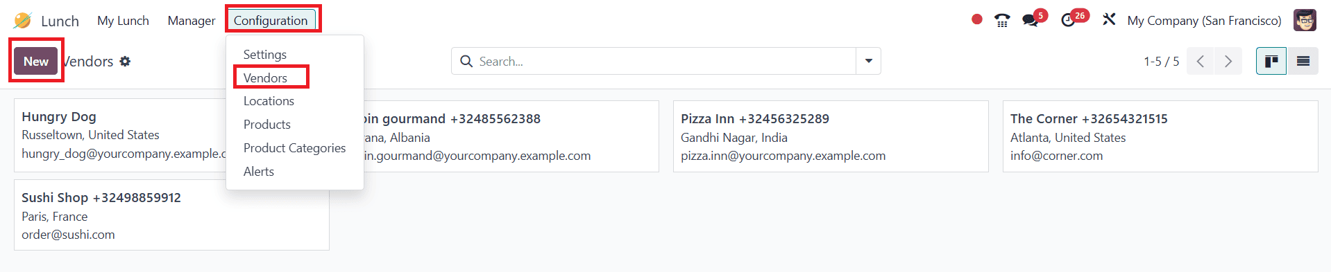 How Employee Lunch Management Can Be Achieved With Odoo 18 Lunch-cybrosys