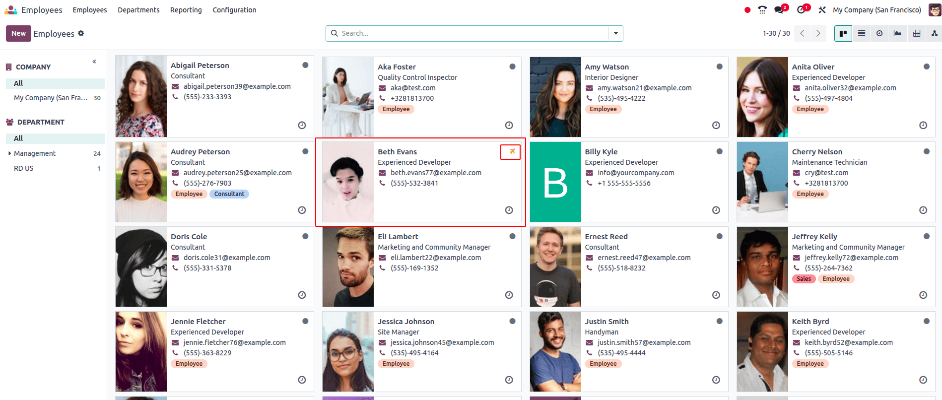 How Employee Presence Control is Managed in Odoo 18-cybrosys