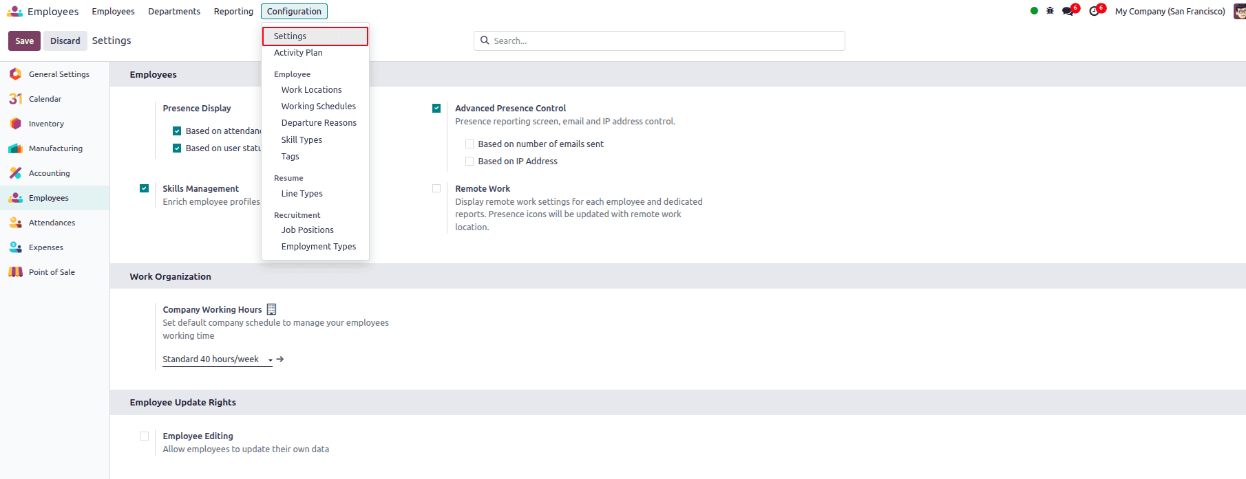 How Employee Presence Control is Managed in Odoo 18-cybrosys