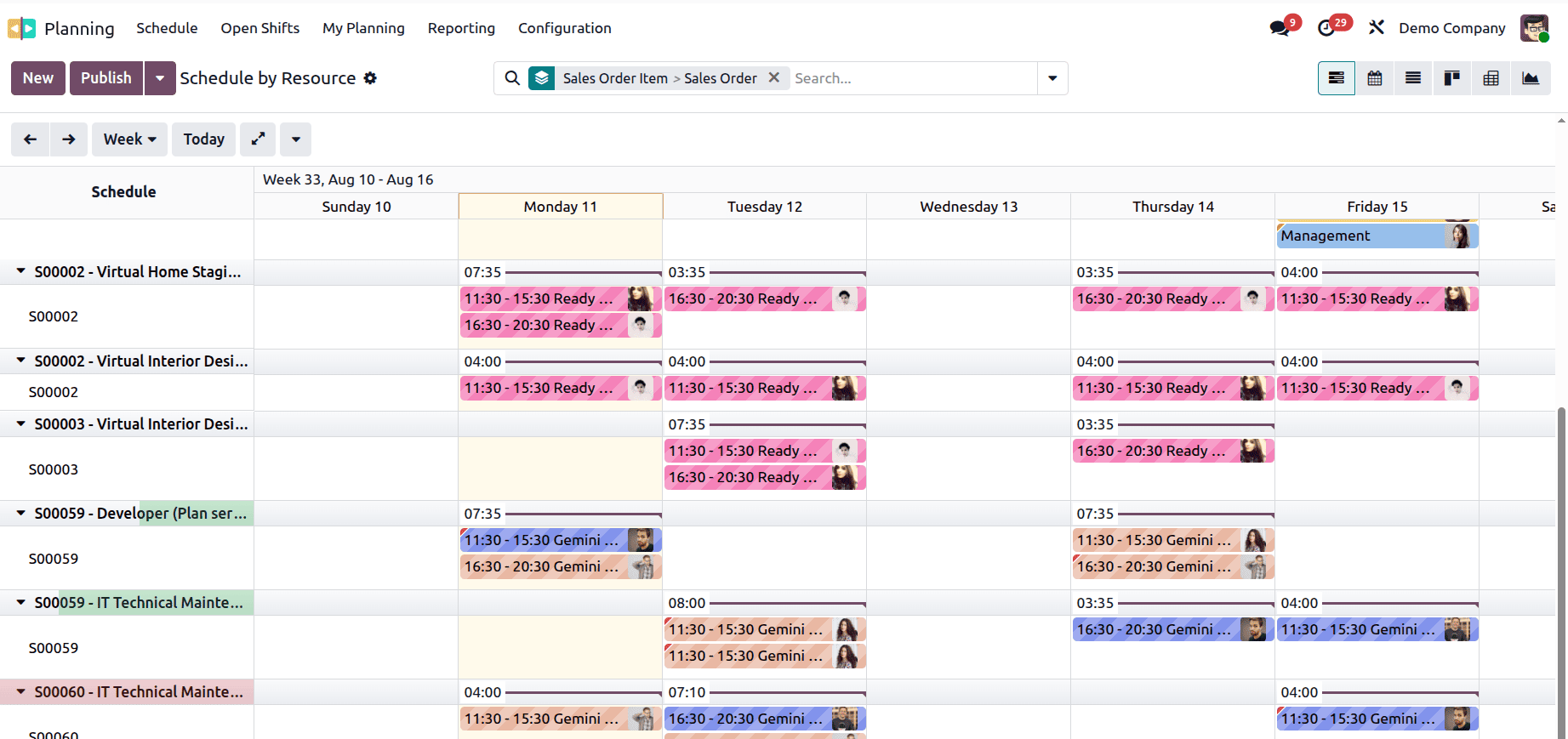 How Employee Shifts are Handled in Odoo 18-cybrosys