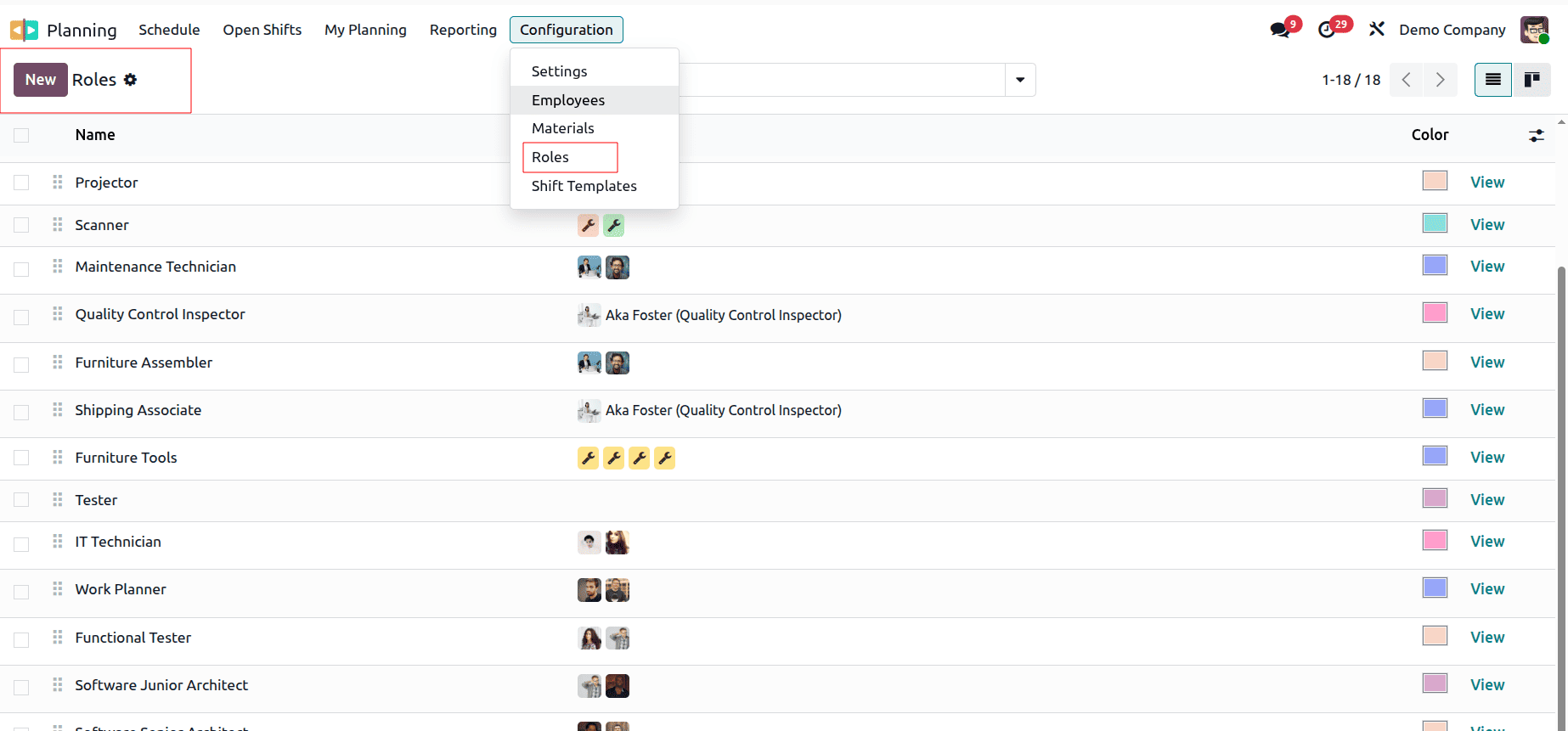 How Employee Shifts are Handled in Odoo 18-cybrosys