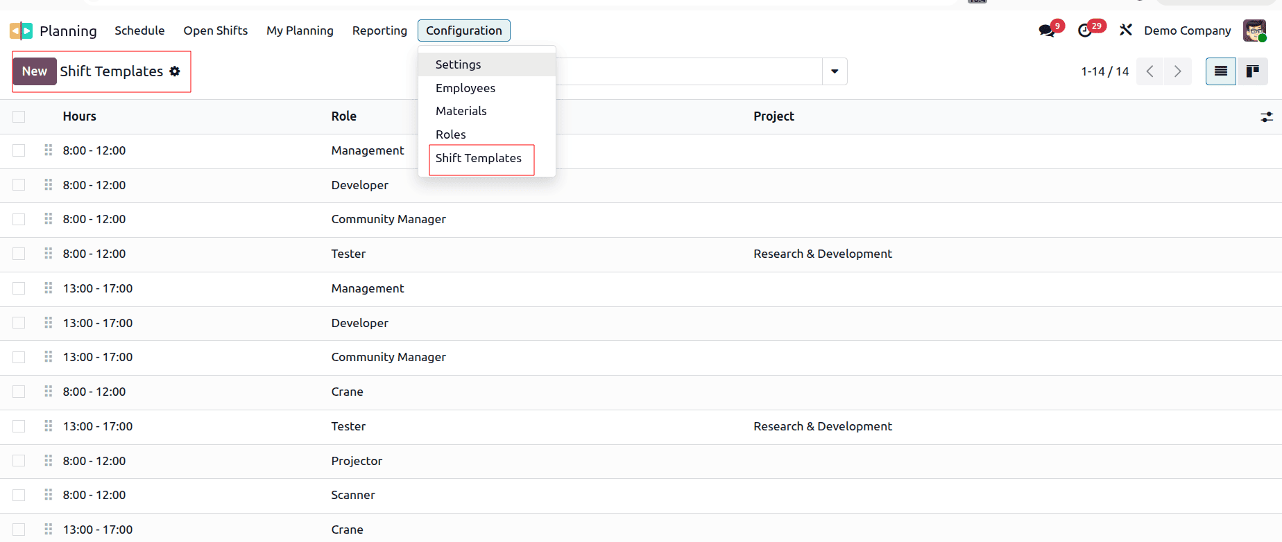 How Employee Shifts are Handled in Odoo 18-cybrosys