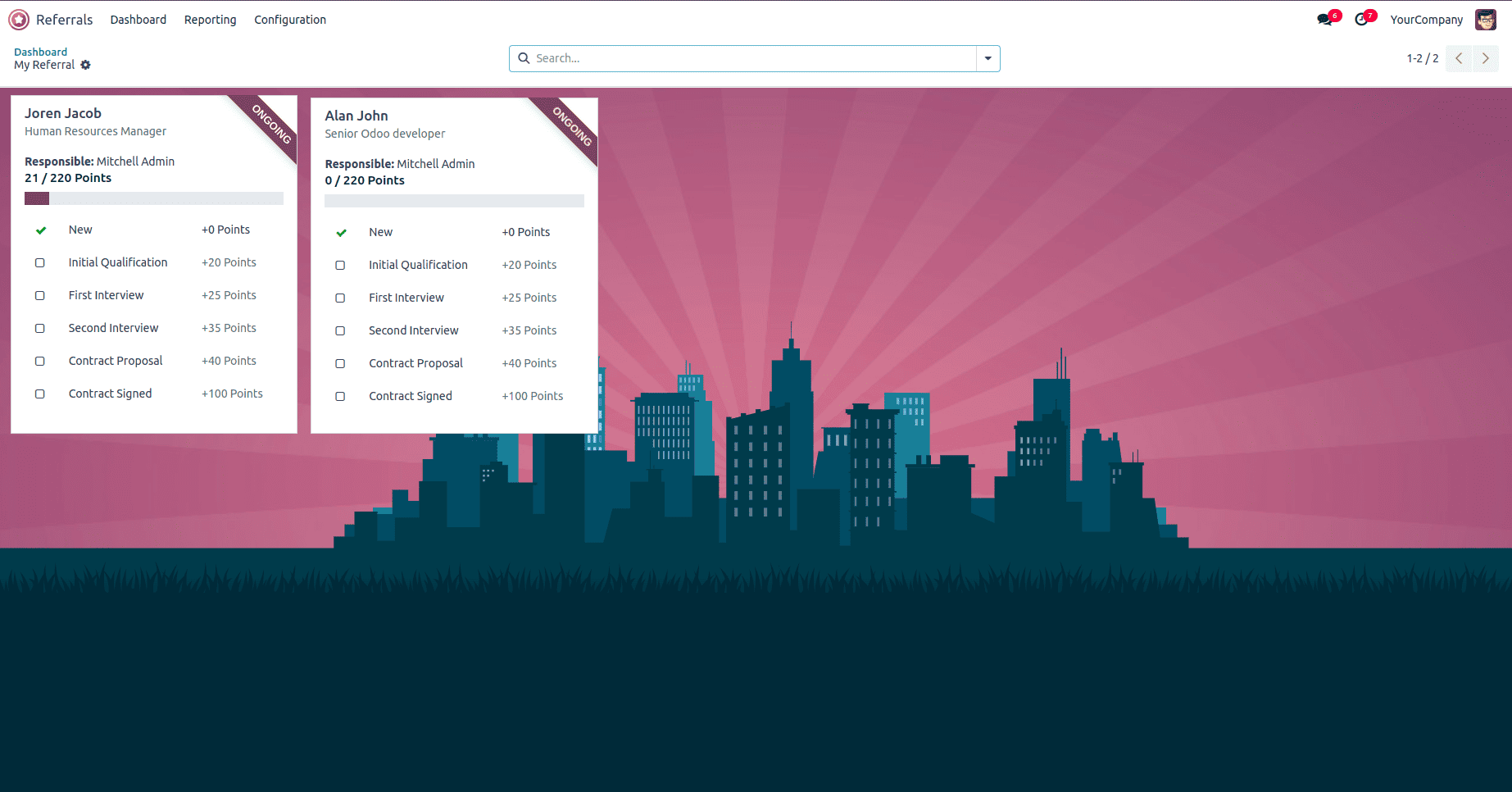 How Employees are Rewarded for Referrals in Odoo 18-cybrosys