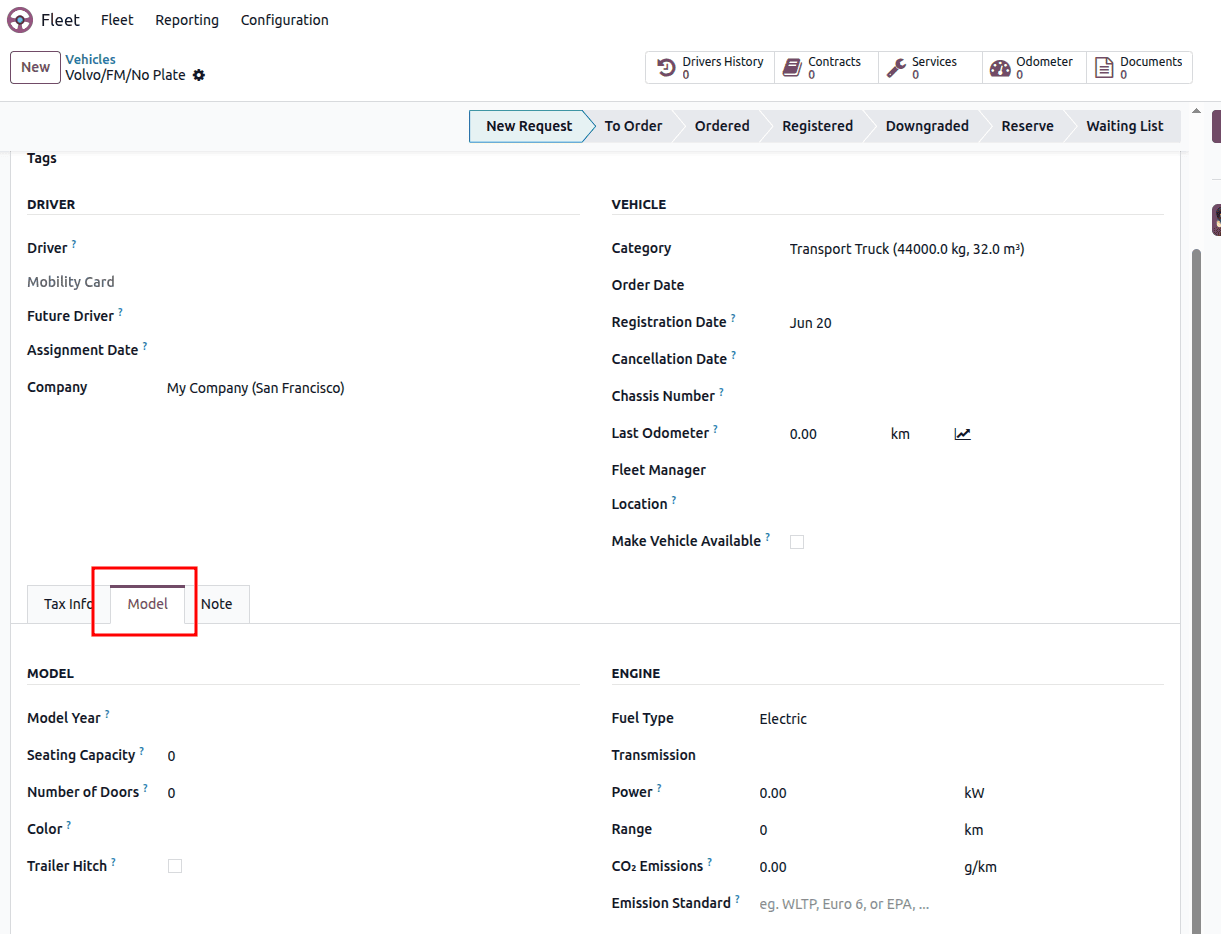 How fleets are managed with the Odoo 19 Fleet Module-cybrosys
