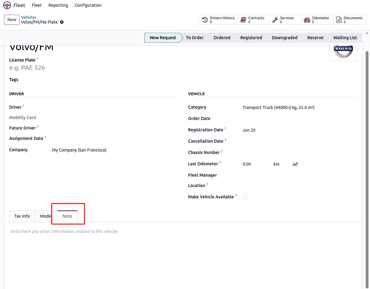How fleets are managed with the Odoo 19 Fleet Module-cybrosys