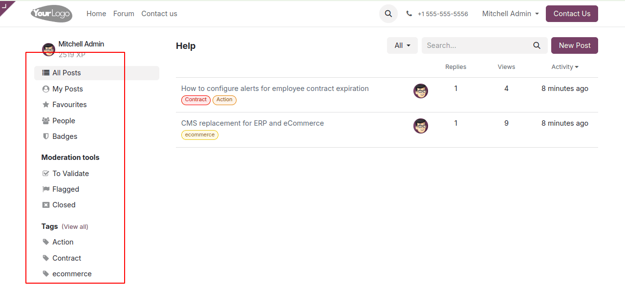 How Forum Can be Managed in Odoo 18-cybrosys