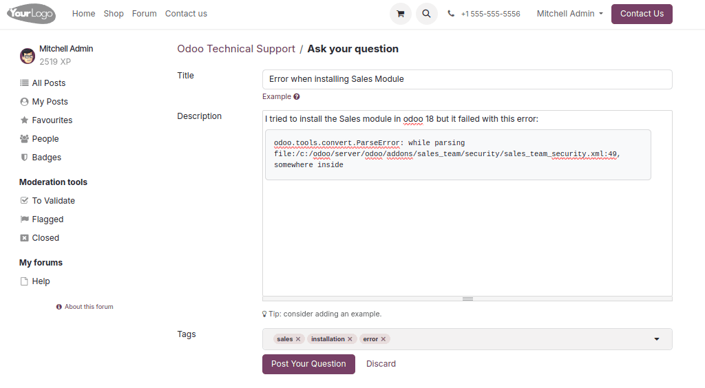 How Forum Can be Managed in Odoo 18-cybrosys
