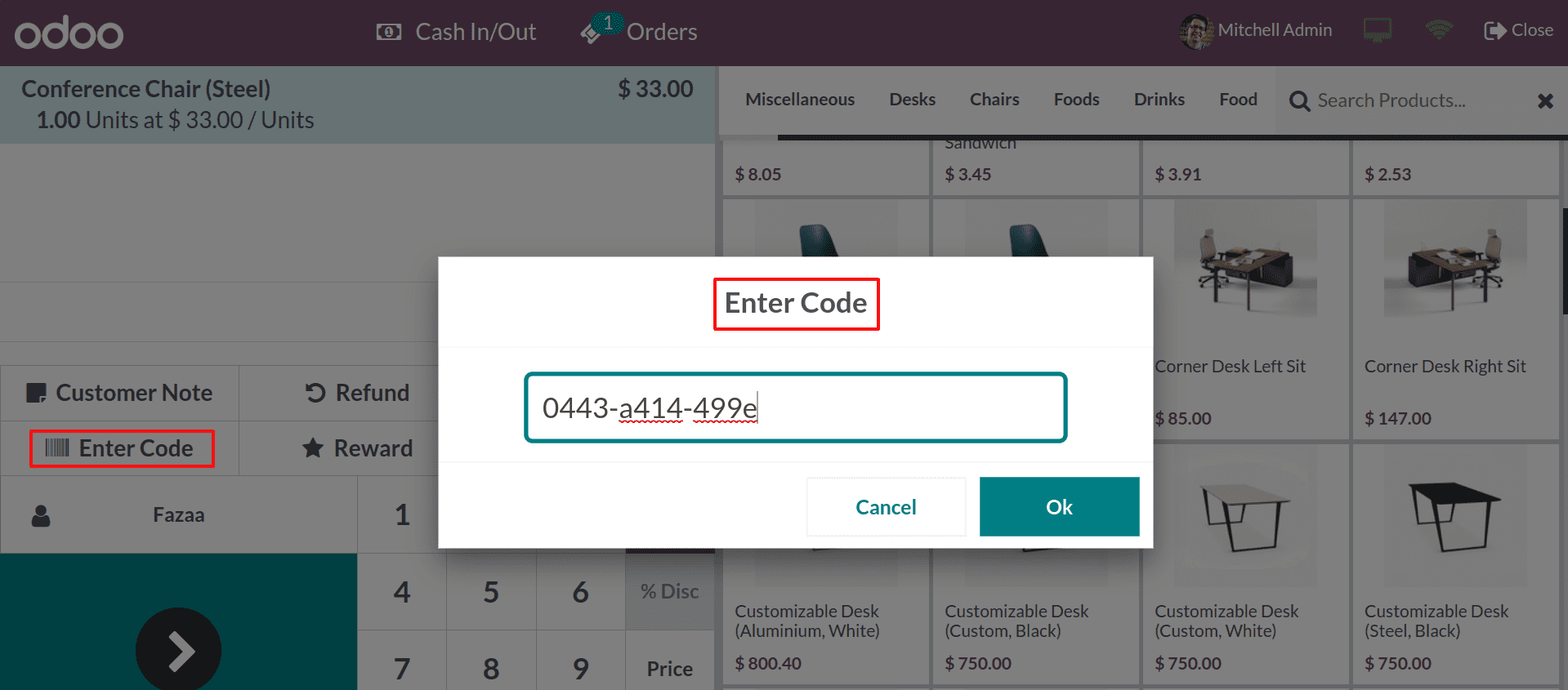 How Gift Cards Works in Odoo 16 POS-cybrosys