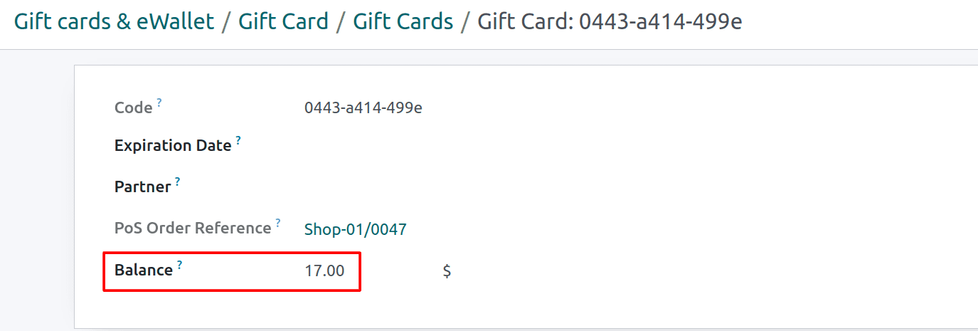 How Gift Cards Works in Odoo 16 POS-cybrosys