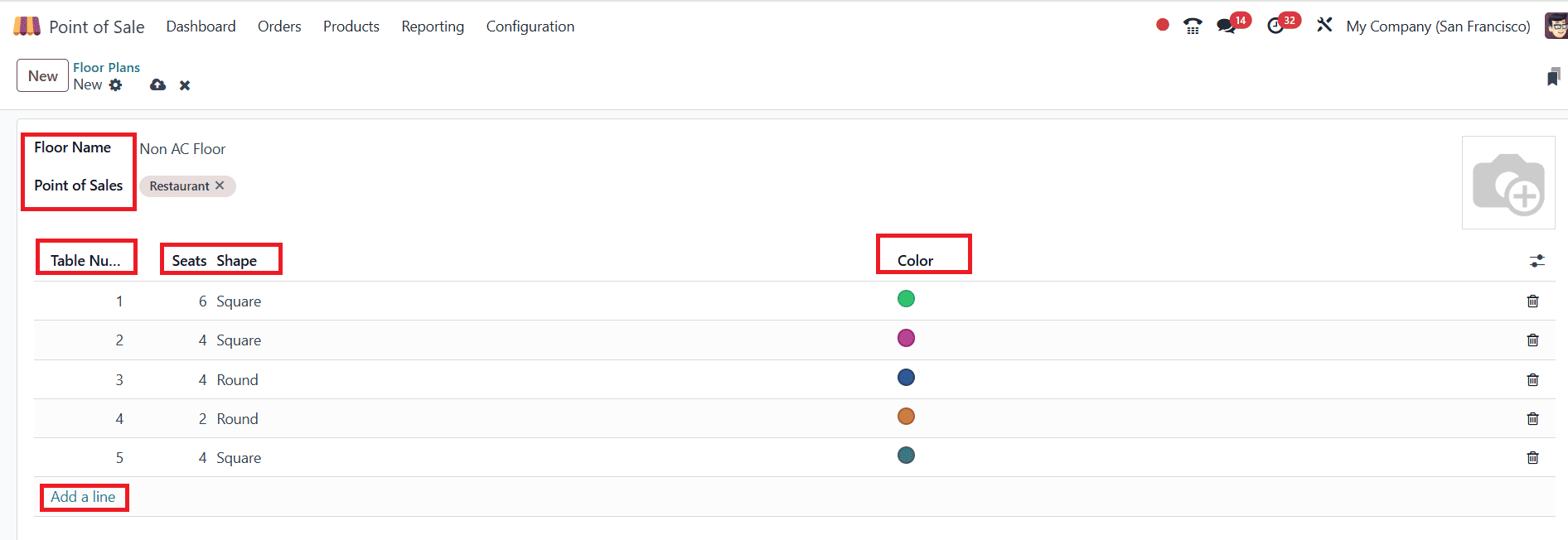 How Manage Floor and Table Map in Odoo 18 Point of Sale Restaurant-cybrosys