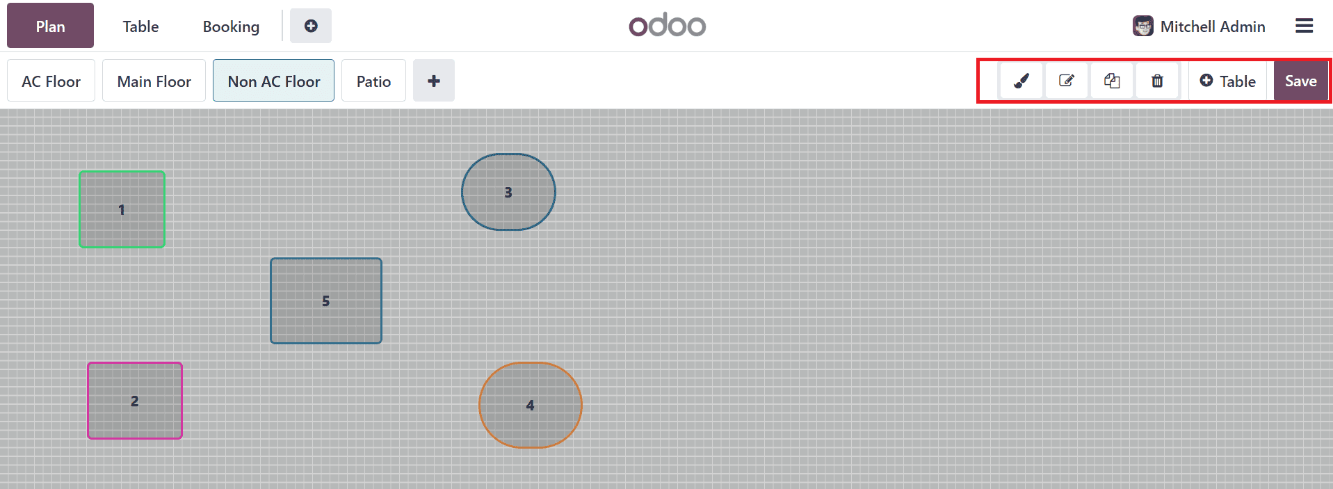 How Manage Floor and Table Map in Odoo 18 Point of Sale Restaurant-cybrosys