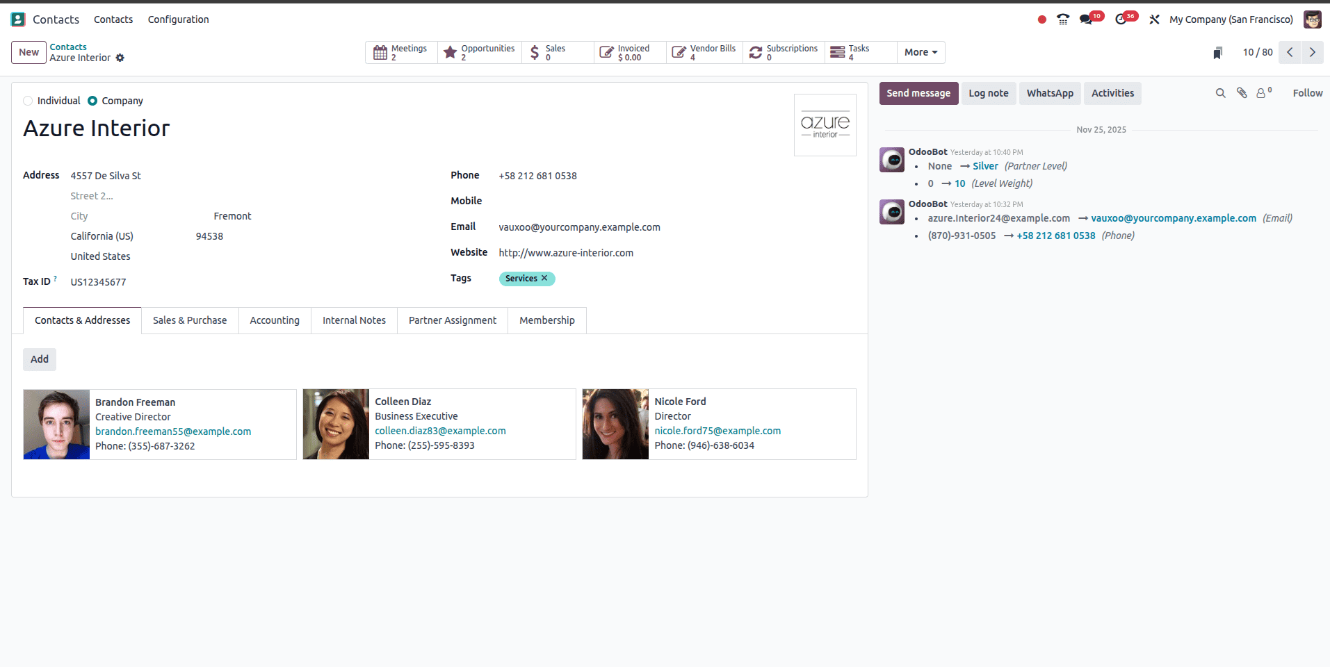 How Partner Addresses are Managed in Odoo 18-cybrosys