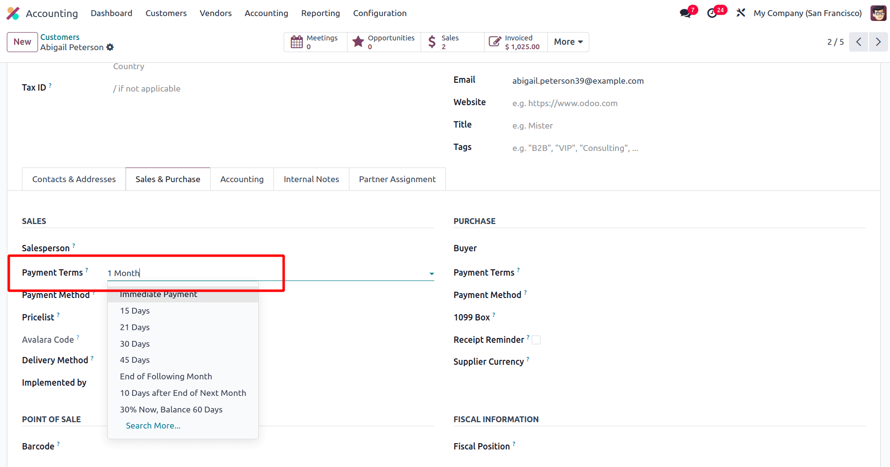 How Payment Terms are Configured in Odoo 18-cybrosys
