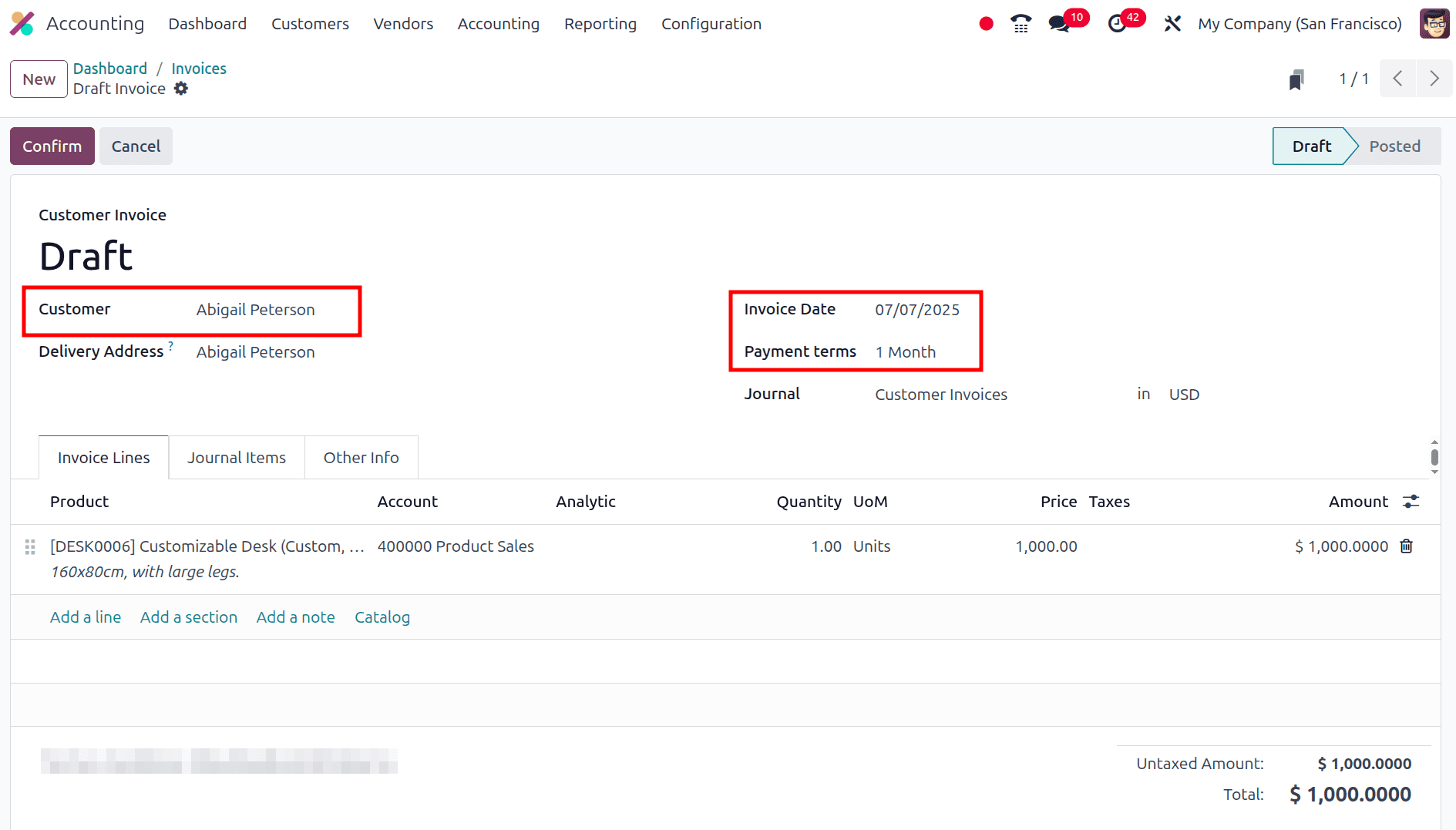 How Payment Terms are Configured in Odoo 18-cybrosys