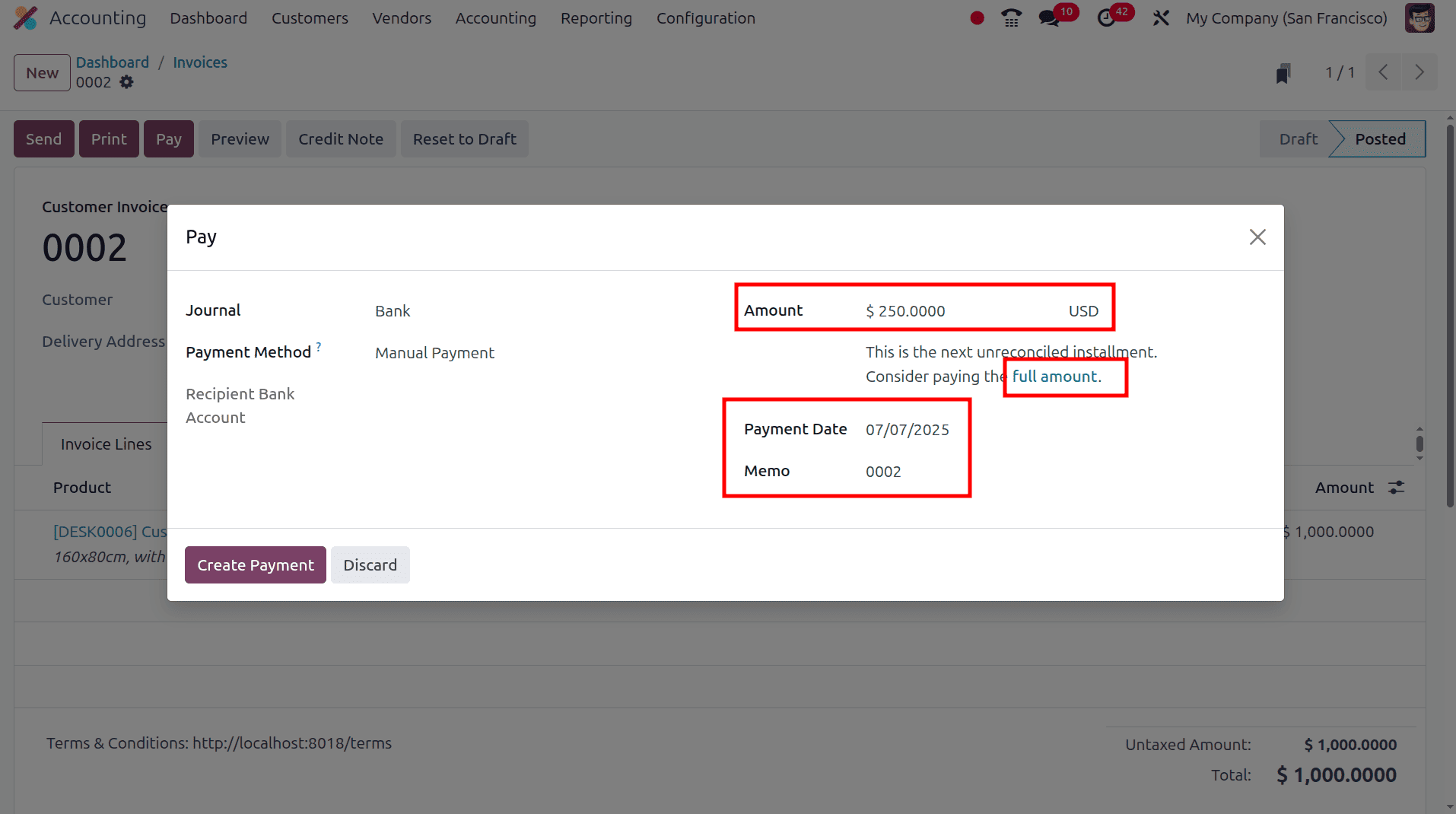 How Payment Terms are Configured in Odoo 18-cybrosys