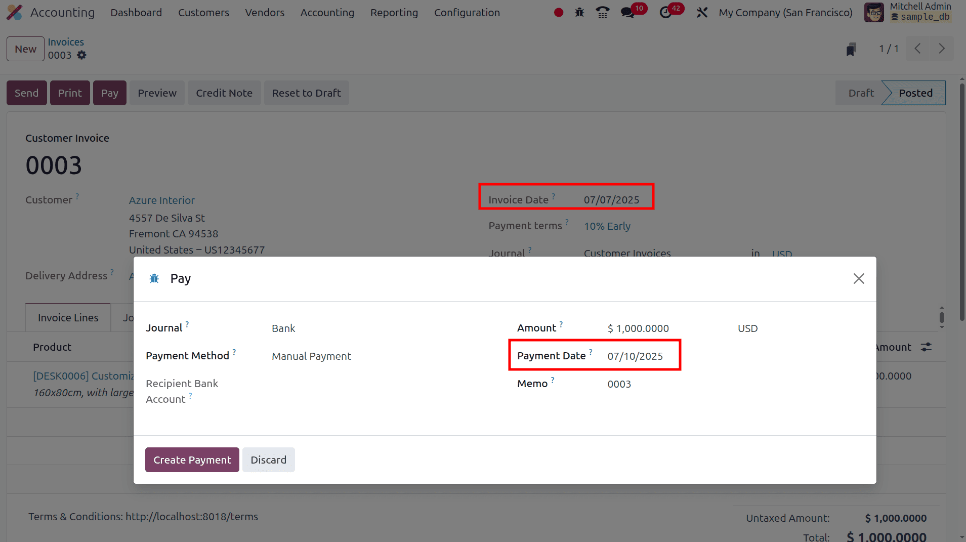 How Payment Terms are Configured in Odoo 18-cybrosys