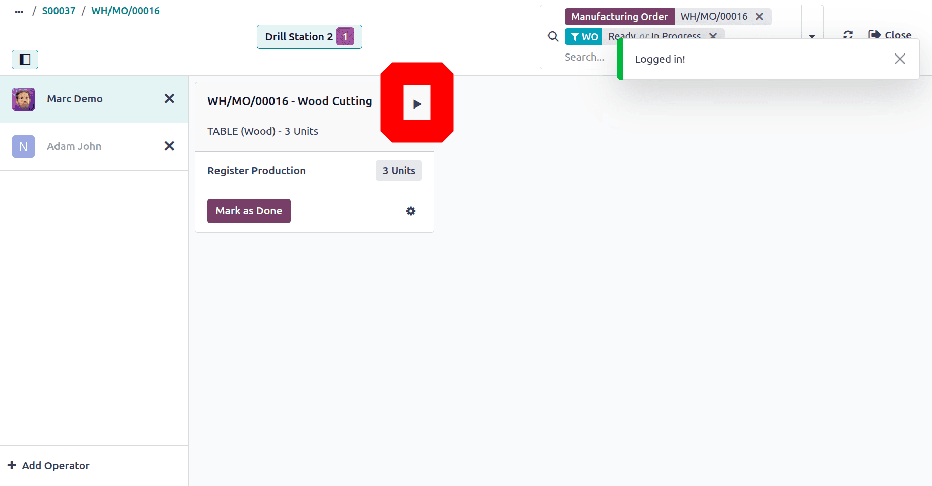 How Production of Each Variant is Routed to Multiple Workcenters in Odoo 18-cybrosys