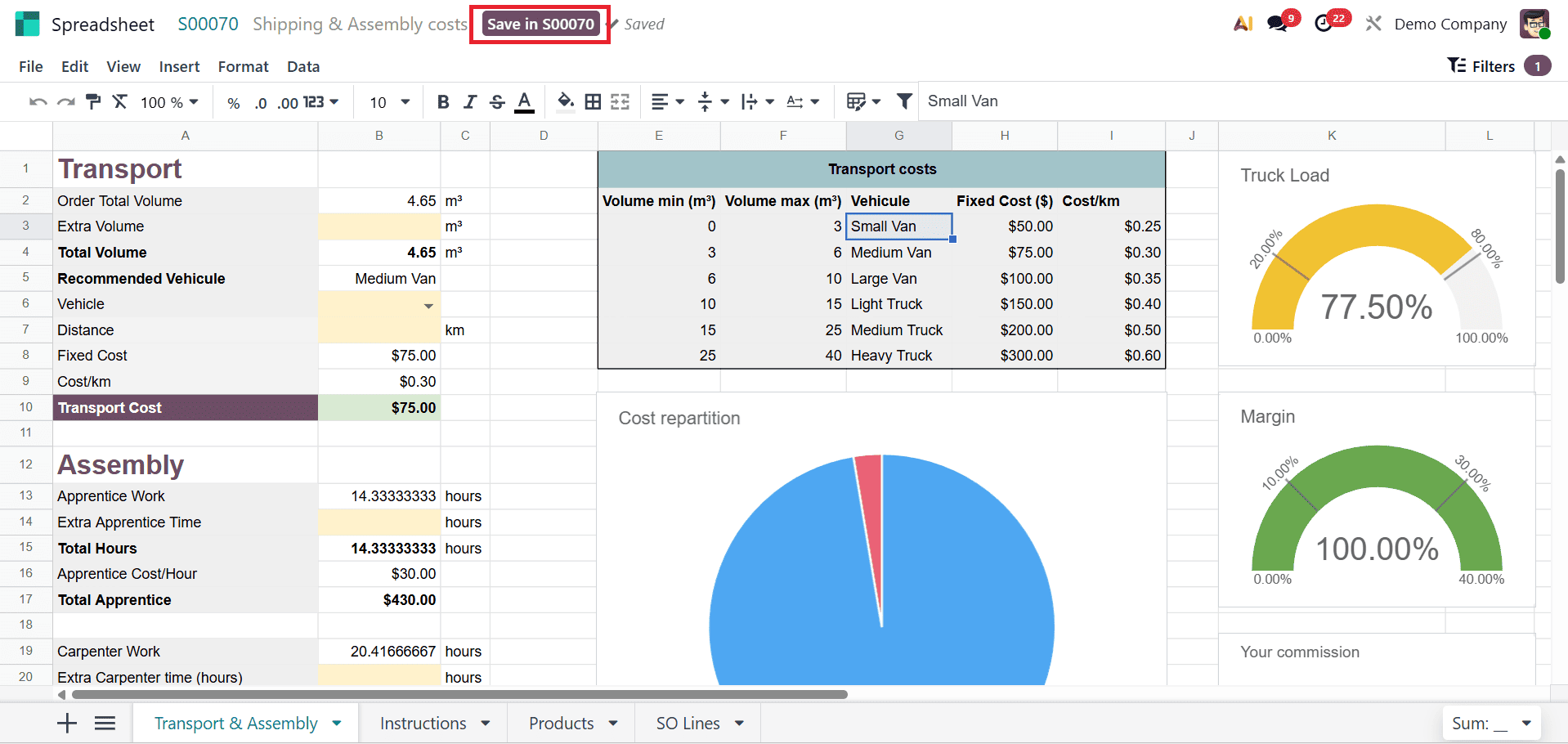 How Quotation Calculator Works In Odoo 19-cybrosys