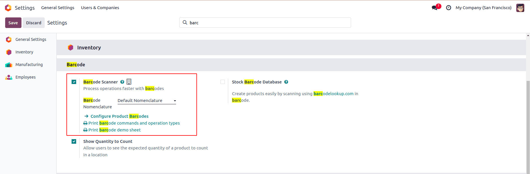 How the Barcode Application Helps in the Processing of Manufacturing Orders in Odoo 18-cybrosys
