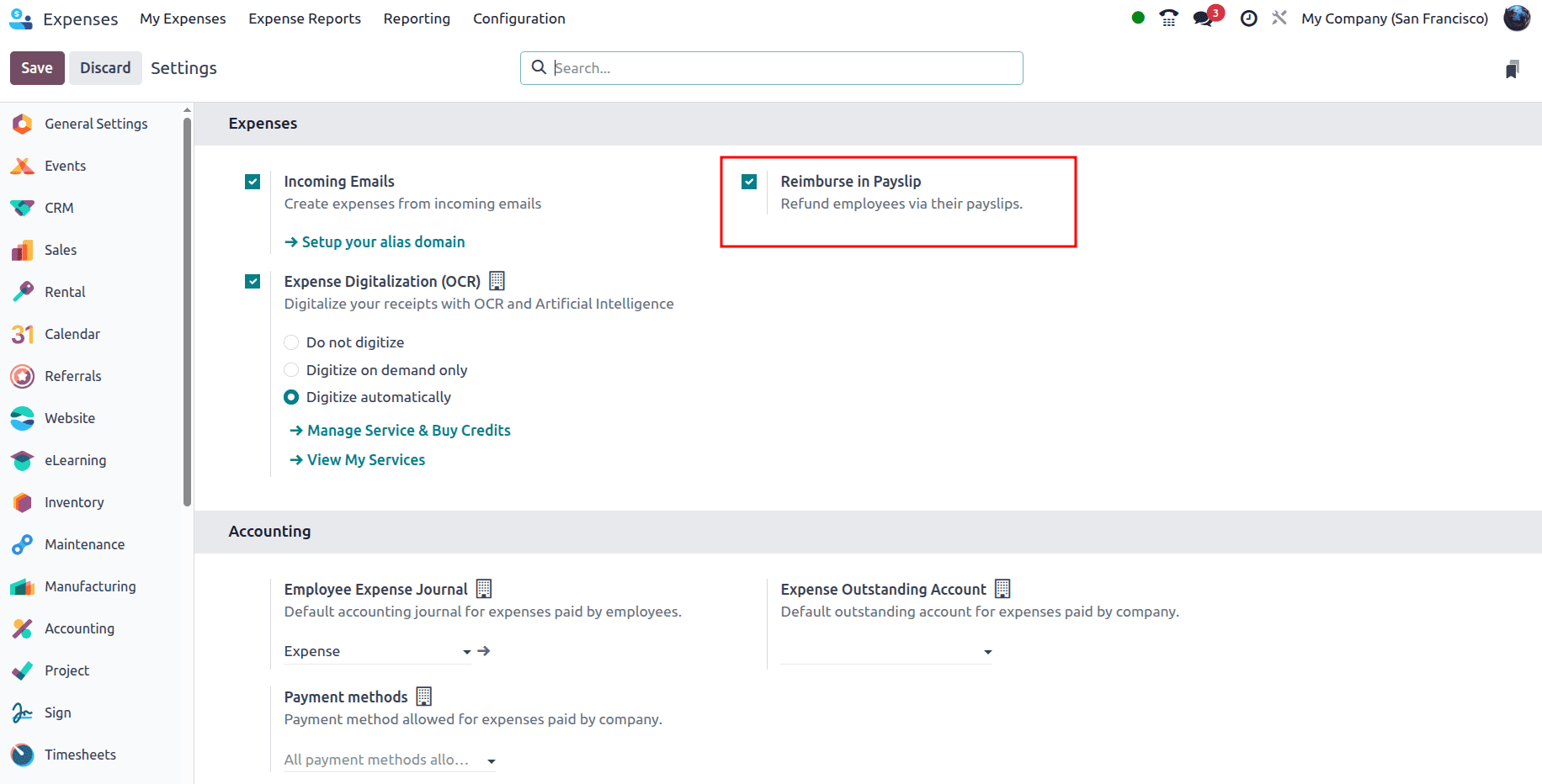 How the Employee Expense can be Reimbursed with Odoo 18 Expenses-cybrosys