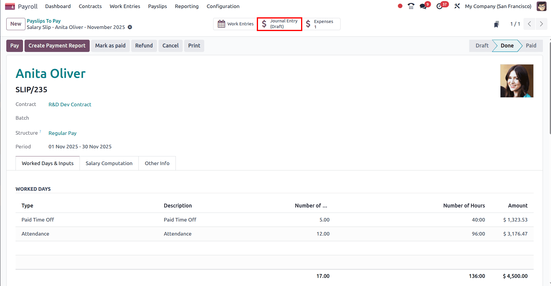 How the Employee Expense can be Reimbursed with Odoo 18 Expenses-cybrosys