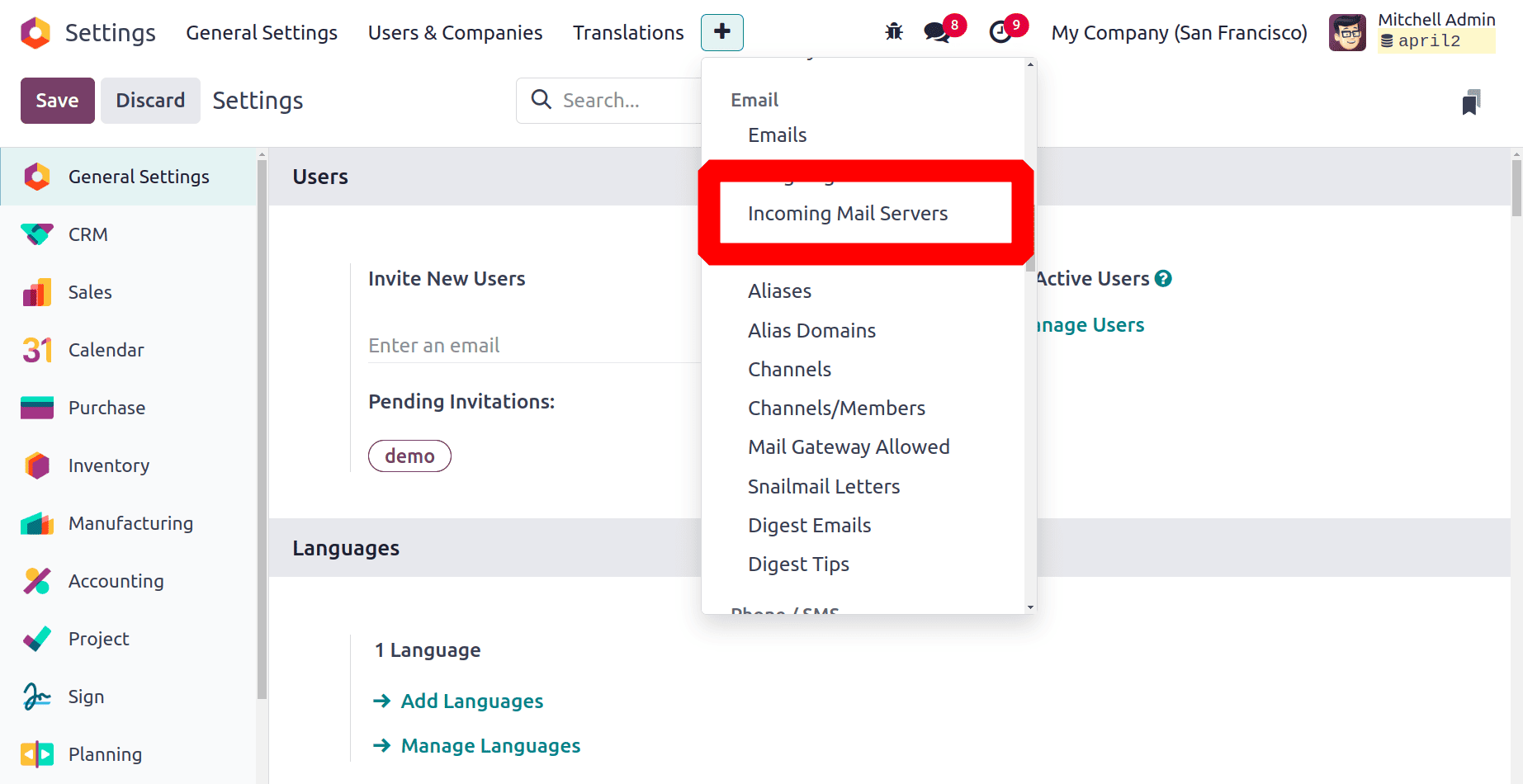 How the Expense Report is Generated Upon Incoming Email in Odoo 18 Expense-cybrosys
