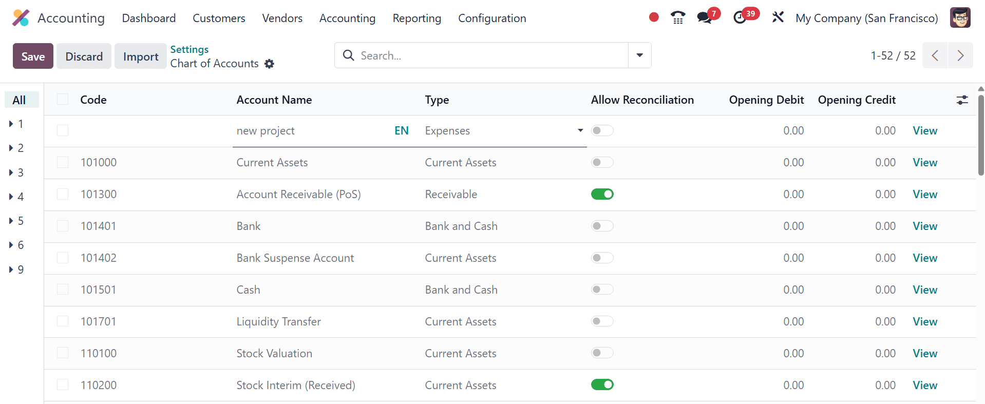How the Opening Balance is Added in Odoo 18 Accounting-cybrosys