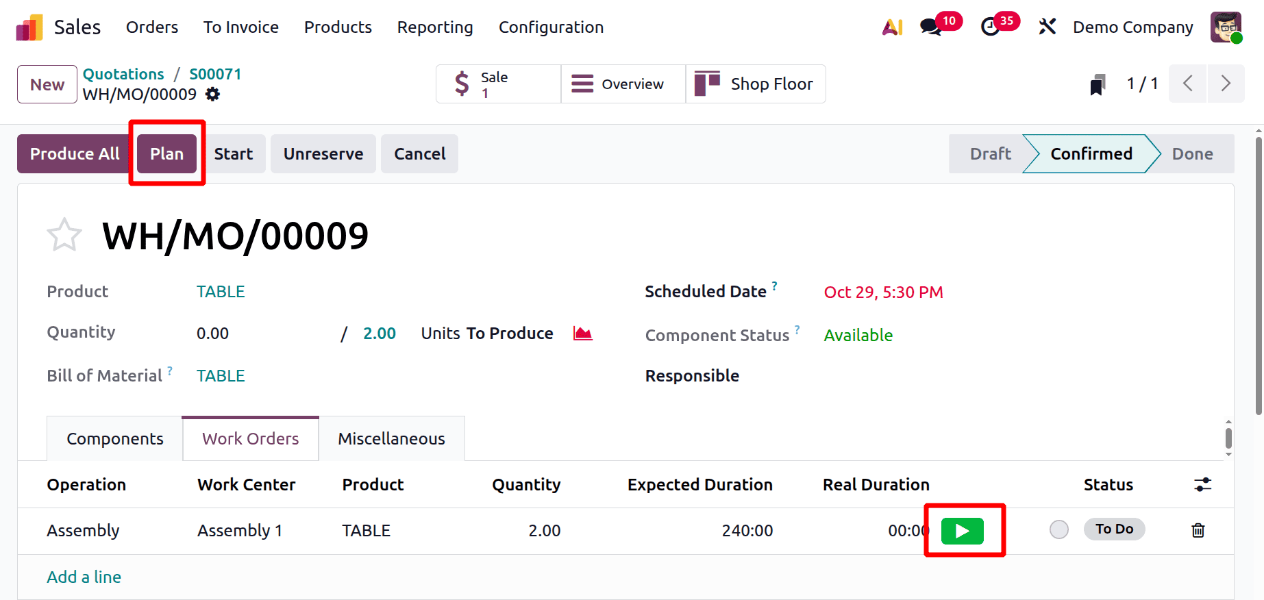How the Replenish on MTO Works in Odoo 19 Purchase-cybrosys