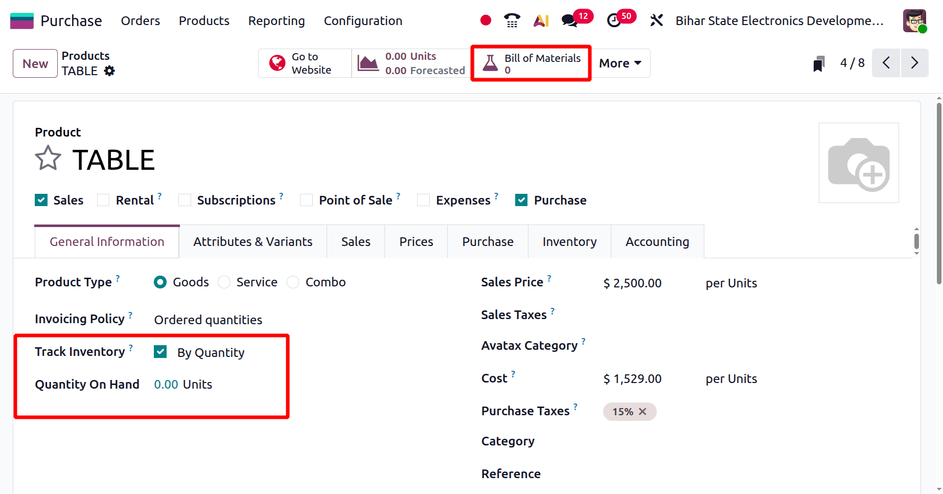 How the Replenish on MTO Works in Odoo 19 Purchase-cybrosys