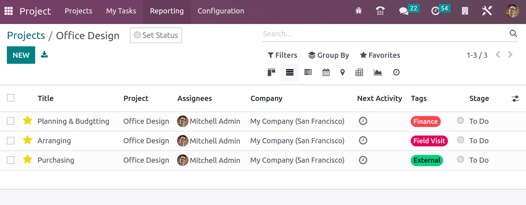 How the Task Dependencies Work in Odoo 16 Project App-cybrosys