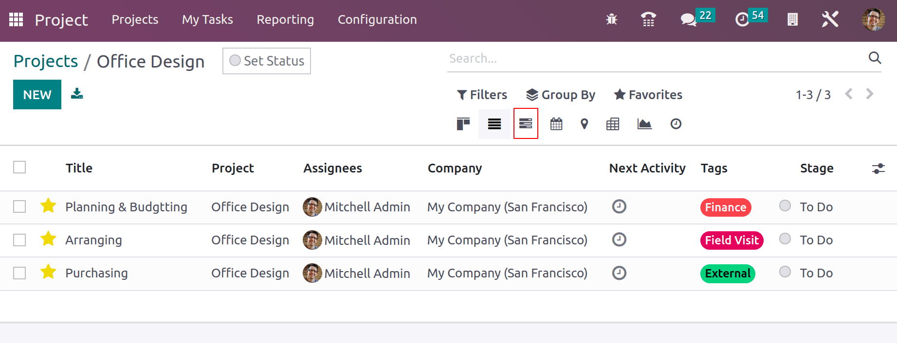 How the Task Dependencies Work in Odoo 16 Project App-cybrosys