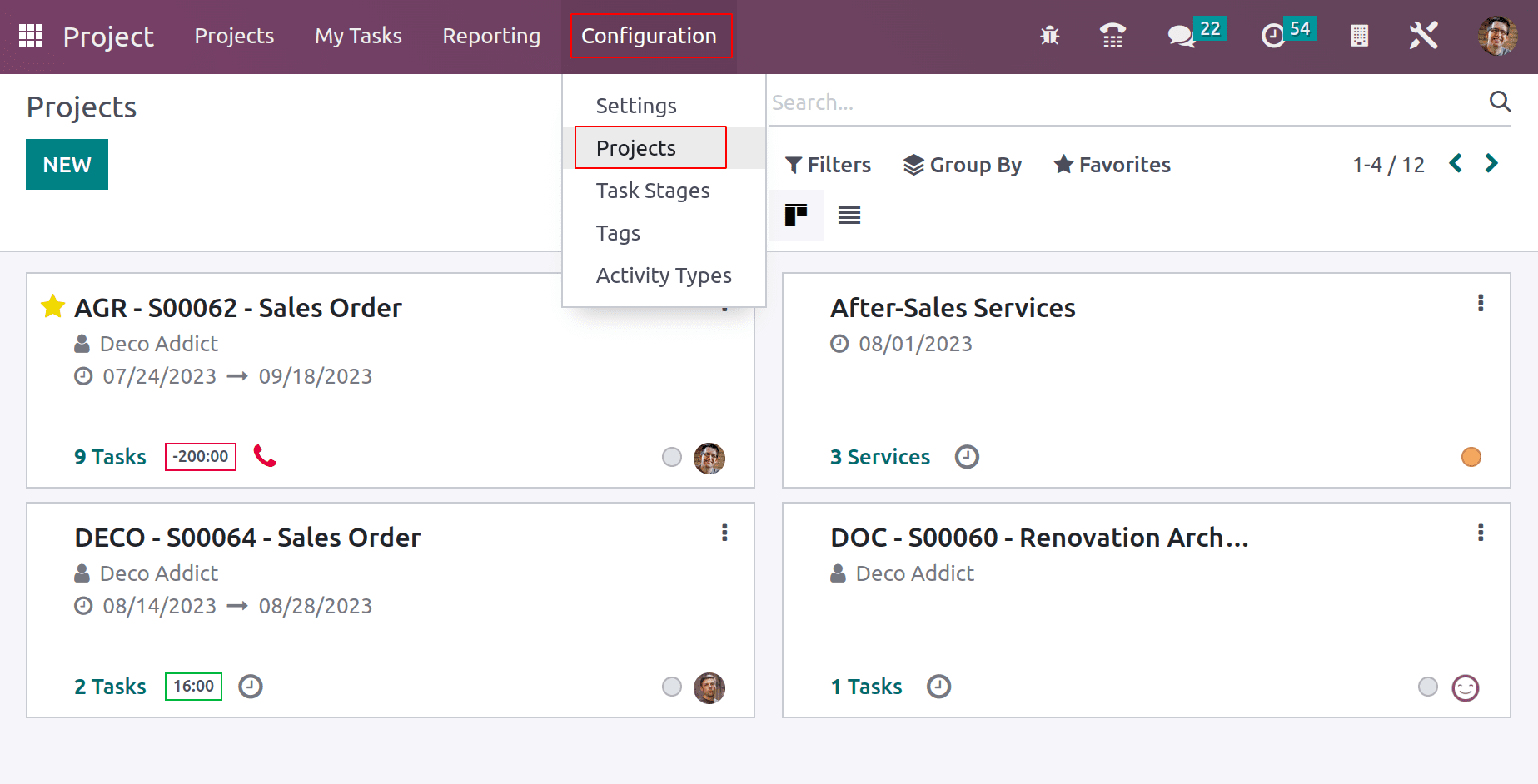 How the Task Dependencies Work in Odoo 16 Project App-cybrosys